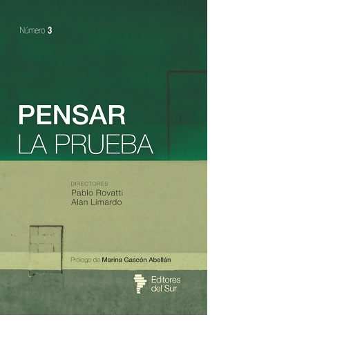 PENSAR LA PRUEBA VOL 3 ROVATTI LIMARDO Ediciones De La Lenga