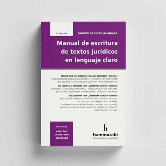 Manual De Escritura De Texto JurÍdicos De Lenguaje Claro De Cucco Ediciones De La Lenga 2355